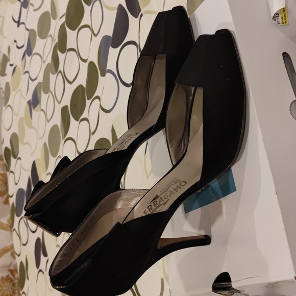 Salvatore Ferragamo Myra Satin Sandal - Picture 3 of 5